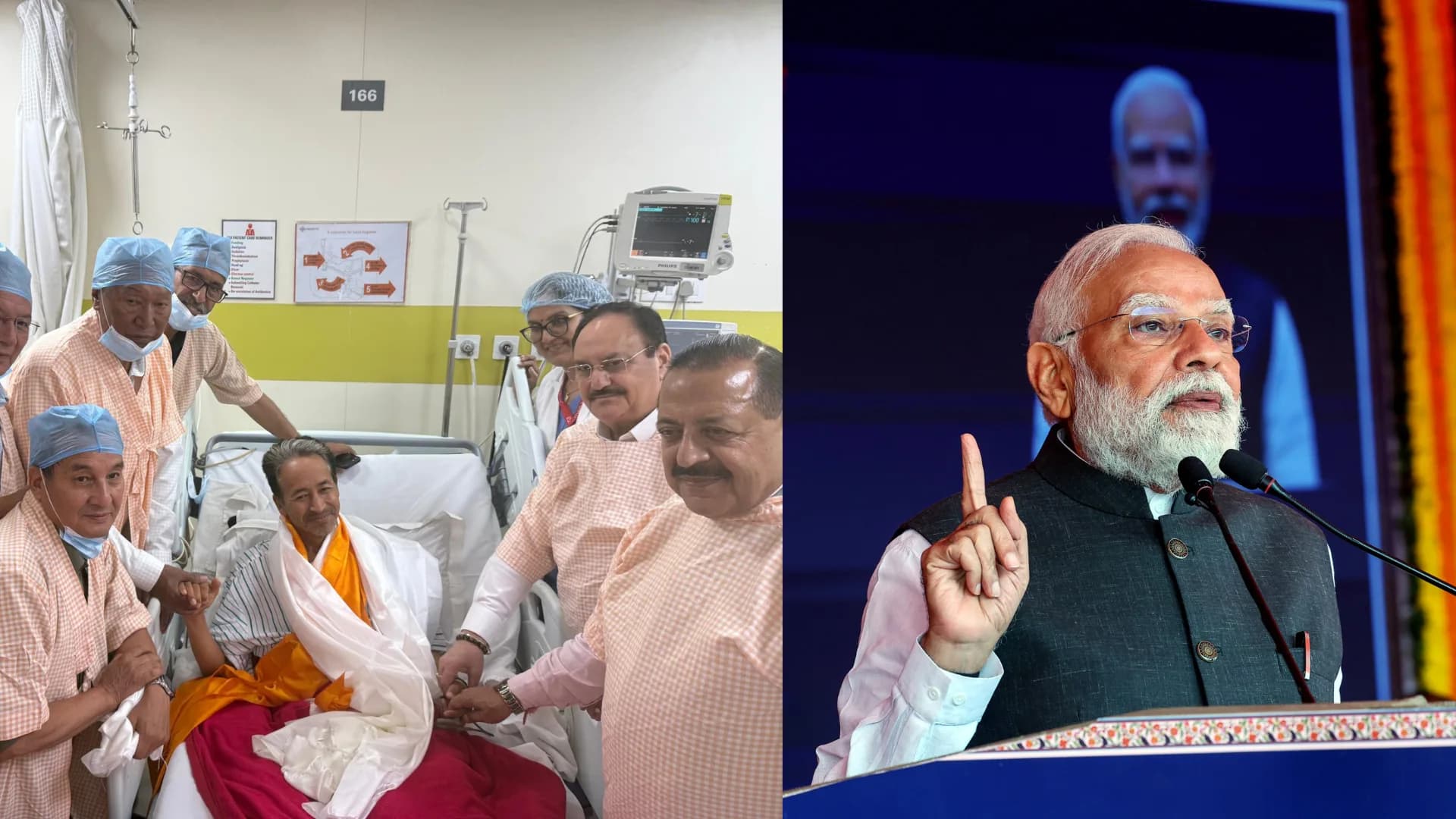 ‘I pray to the Lord…’: PM Modi asks Sonam Wangchuk to ‘follow doctors’ advice, regain old weight’ after 26-day hunger strike ends