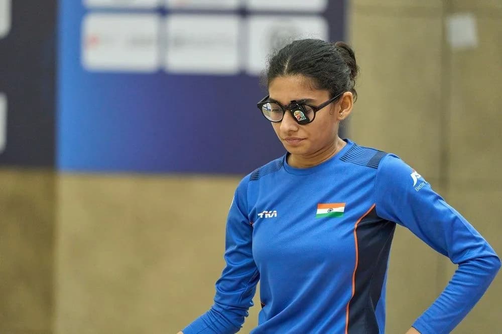 Sonam Maskar, Elavenil Valarivan miss medals in women’s 10m air rifle final at ISSF World Cup