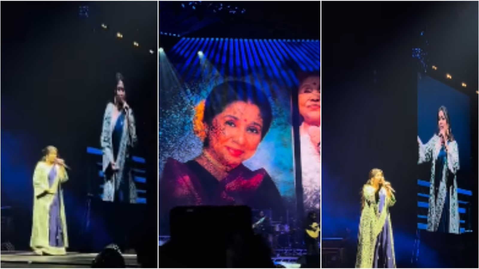 Shreya Ghoshal sings ‘Abhi Na Jaao Chhod Kar’, pays emotional tribute to Asha Bhosle at London concert