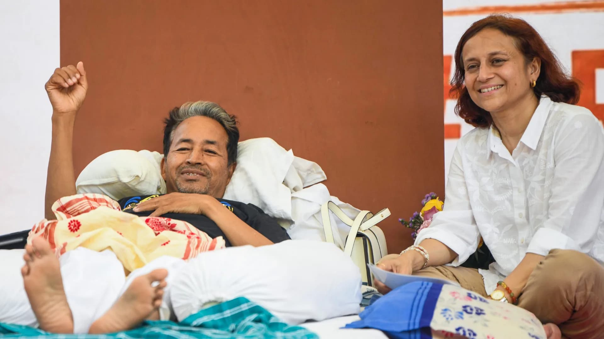 ‘He lies in the ICU today’: Sonam Wangchuk’s wife urges compassion after he ends 26-day fast