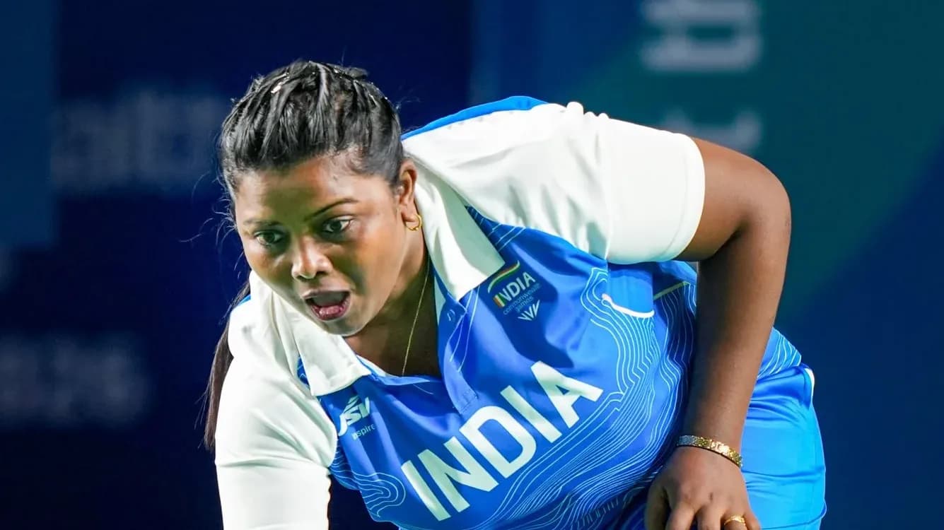 CWG 2026: India’s Pinki Singh and Rupa Rani Tirkey beat South Africa to stay unbeaten in lawn bowls