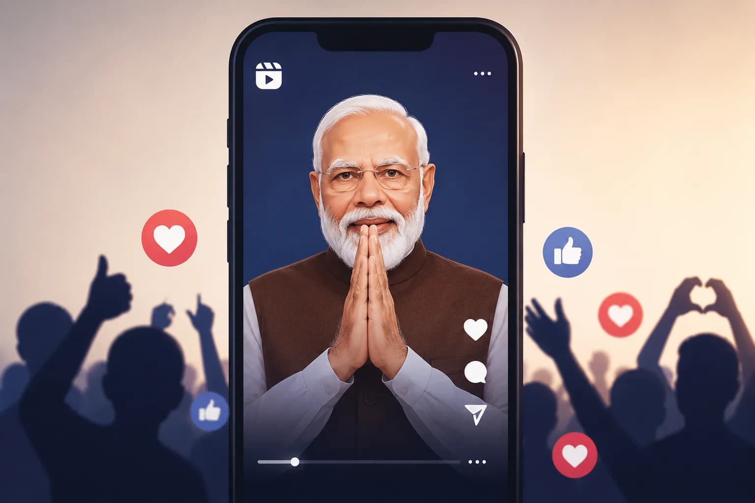 ‘Thank you, friends’: PM Modi shares second reel after paper leak video crosses 303 million views