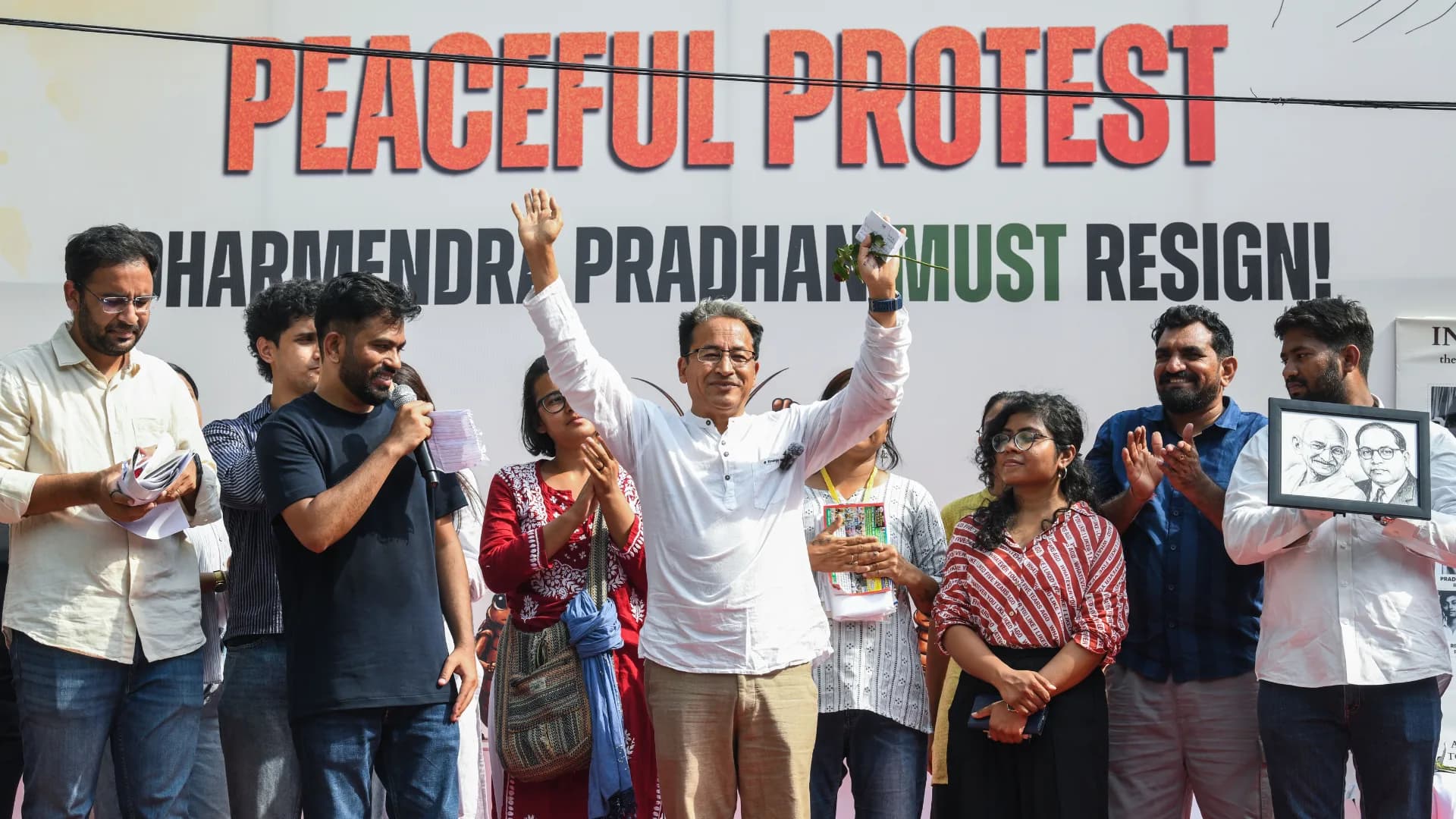‘Peace, patience, perseverance’: Sonam Wangchuk hails Dharmendra Pradhan’s resignation as ‘victory of democracy’