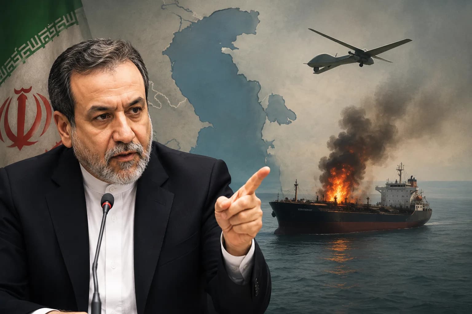 Iran blames Ukraine for Caspian Sea vessel strike, says ‘cannot go unanswered’