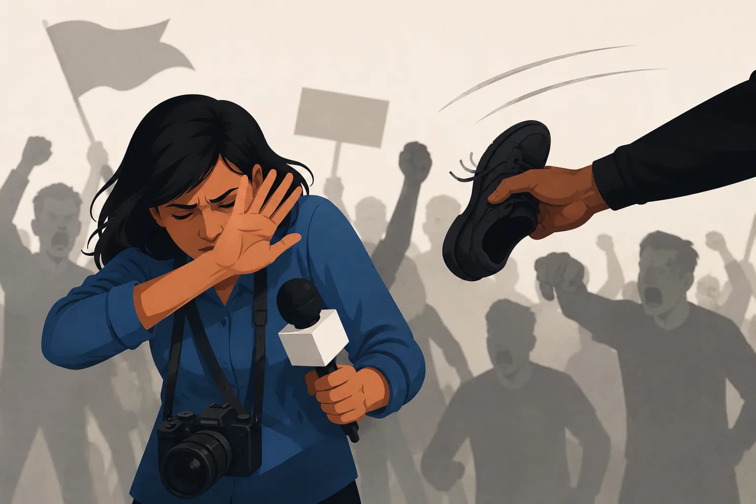 BJP slams attacks on journalists during NEET protests, alleges ‘selective outrage’